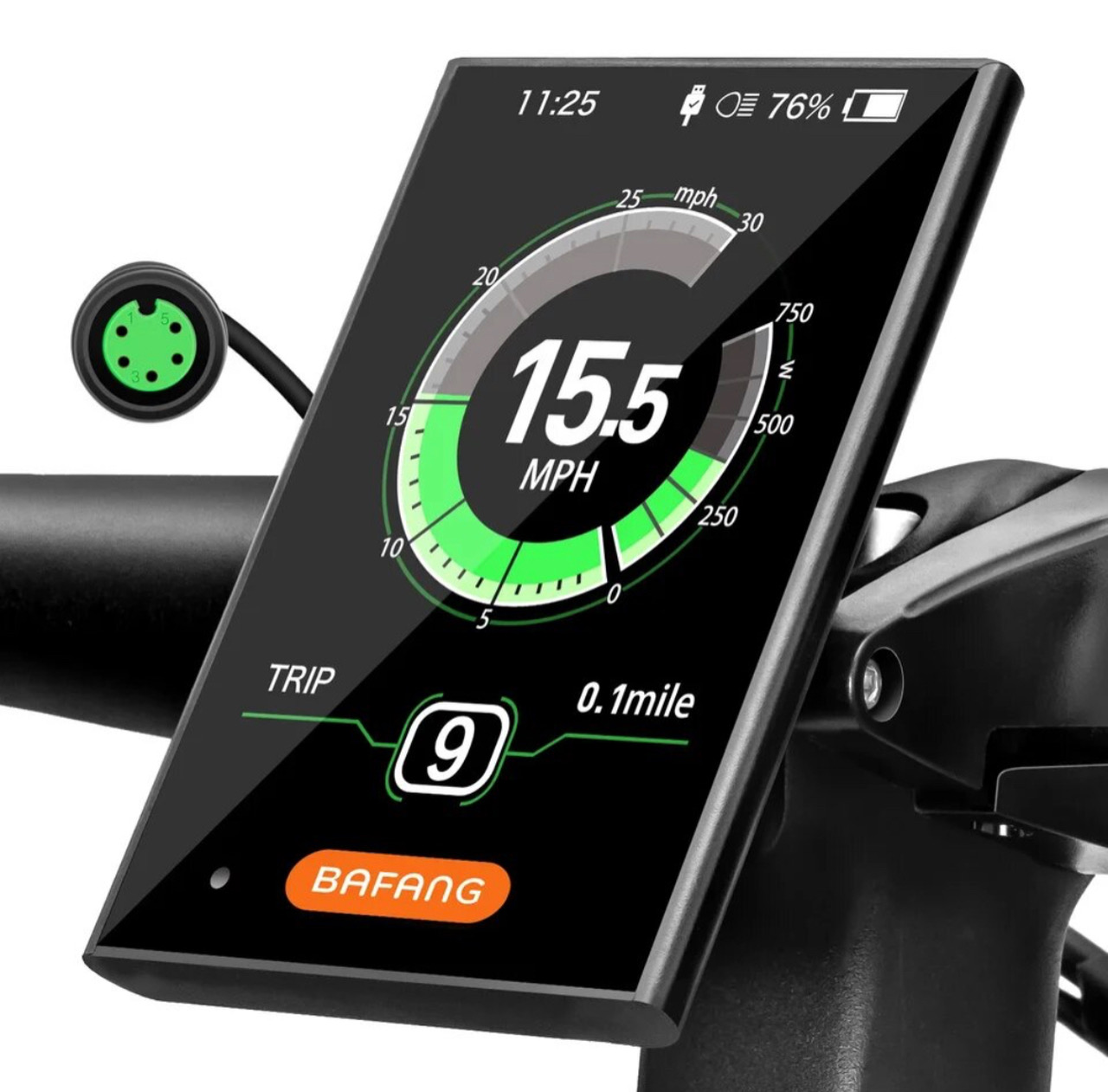 E-bike display kit for electric bike control and monitoring