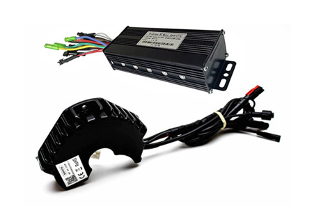 Electric bike controllers for e-bike motors and conversion kits