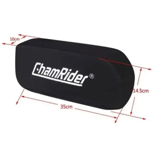 E-bike downtube battery bag designed to protect and carry a frame-mounted battery