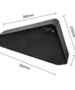 Triangle e-bike battery 52V 25Ah with lithium-ion cells for long-range electric bikes