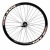 MTX front wheel quick release hub detail with 9mm axle and 100mm spacing