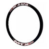 E-hub motor wheel rim replacement using high-strength MTX rim and heavy-duty spokes for e-bikes