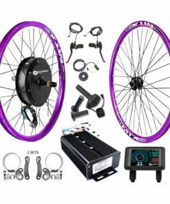 E-Bike Conversion Kit 2000W PURPLE