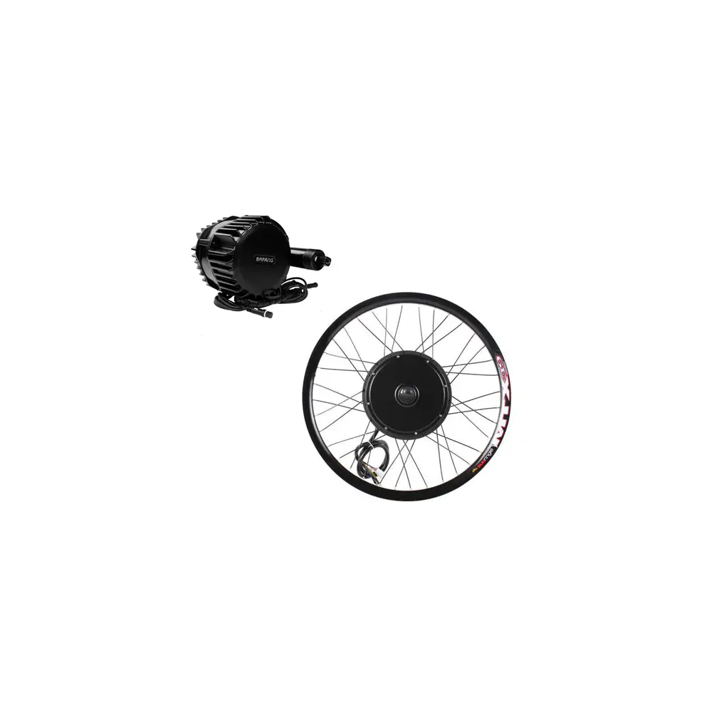 Bafang mid-drive motor and hub motor wheel conversion kits